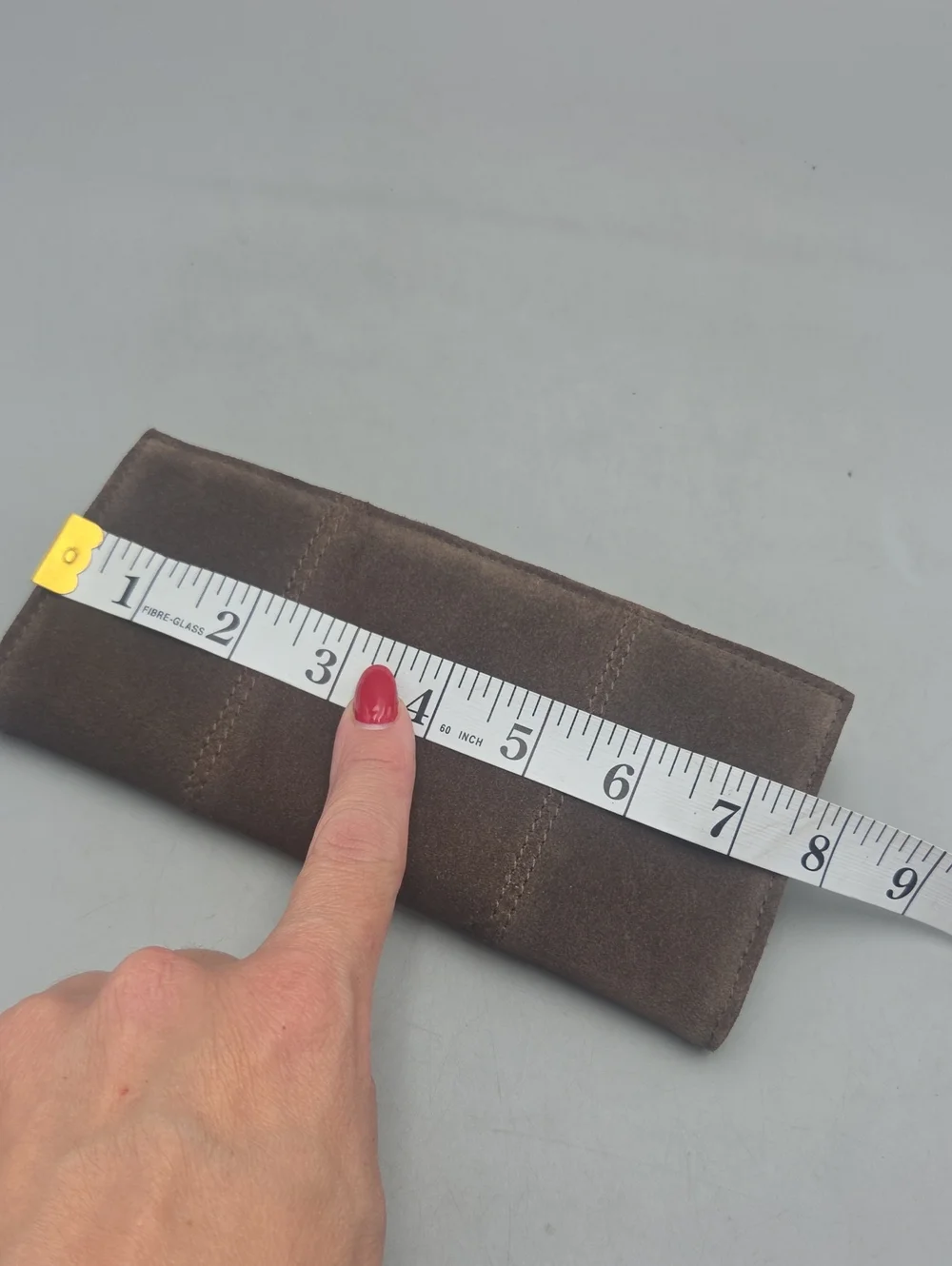 KJC Suede Wallet Leather Suede